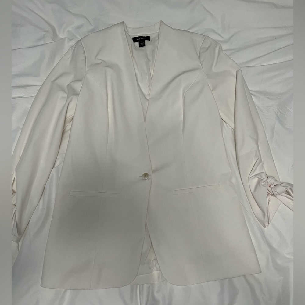 Halogen White Blazer